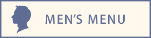 メンズ　メニュー　※価格は税込み表示です。
